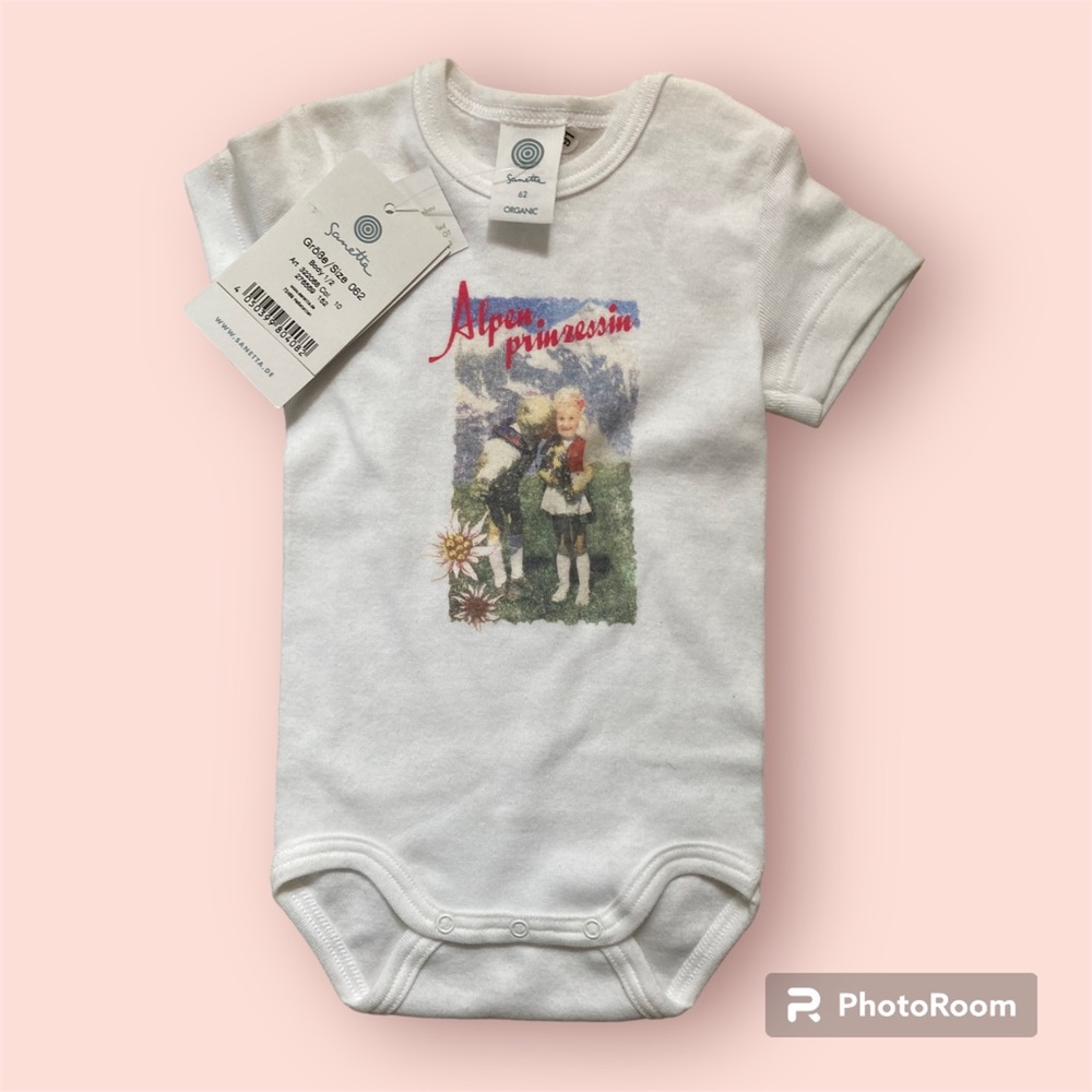 NWT, Sanetta, Alpenprinzessin Bodysuit, 62